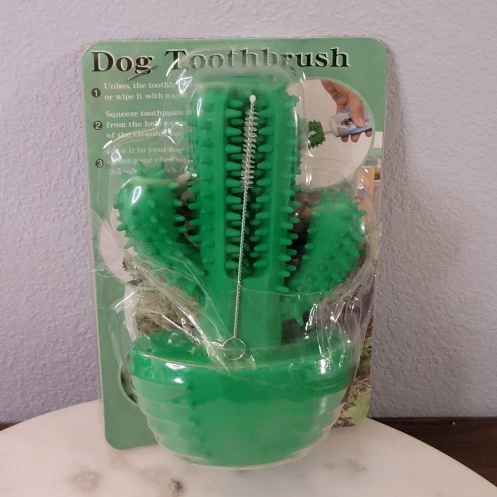 Dog Chew Toys,Dog Toothbrush Teeth Cleaning Toys Puppy Brushing Stick Dental Ora